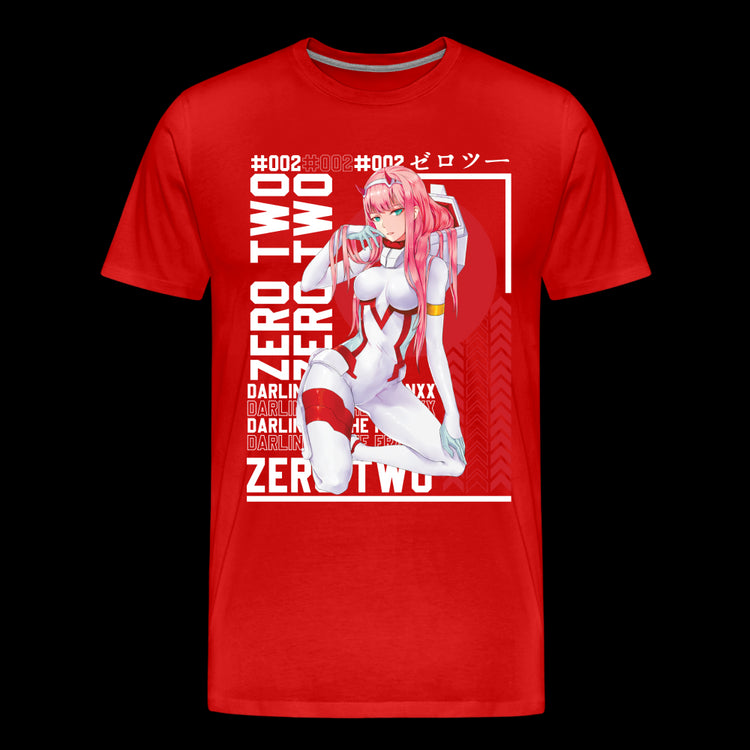 CODE 002 Waifu - Premium T-Shirt - red