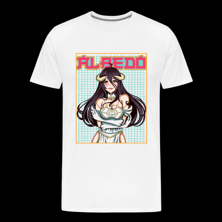 Succubus Of Overlord - Premium T-Shirt - white