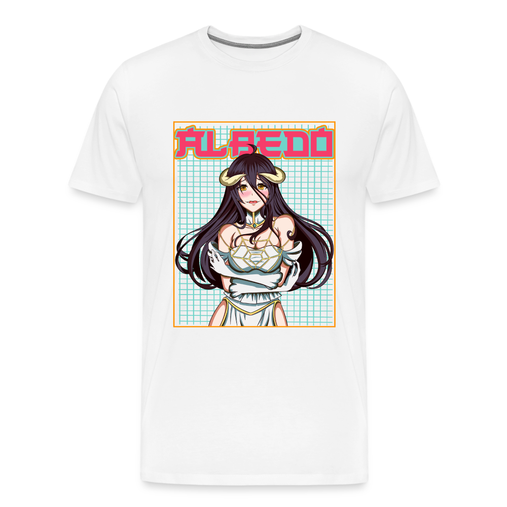 Succubus Of Overlord - Premium T-Shirt - white