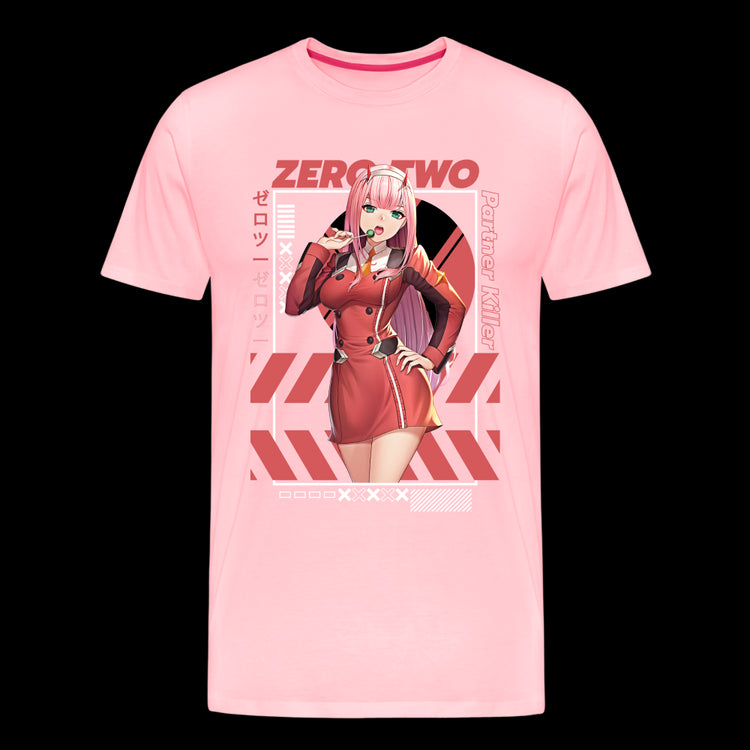 Darling 002 Waifu - Premium T-Shirt - pink