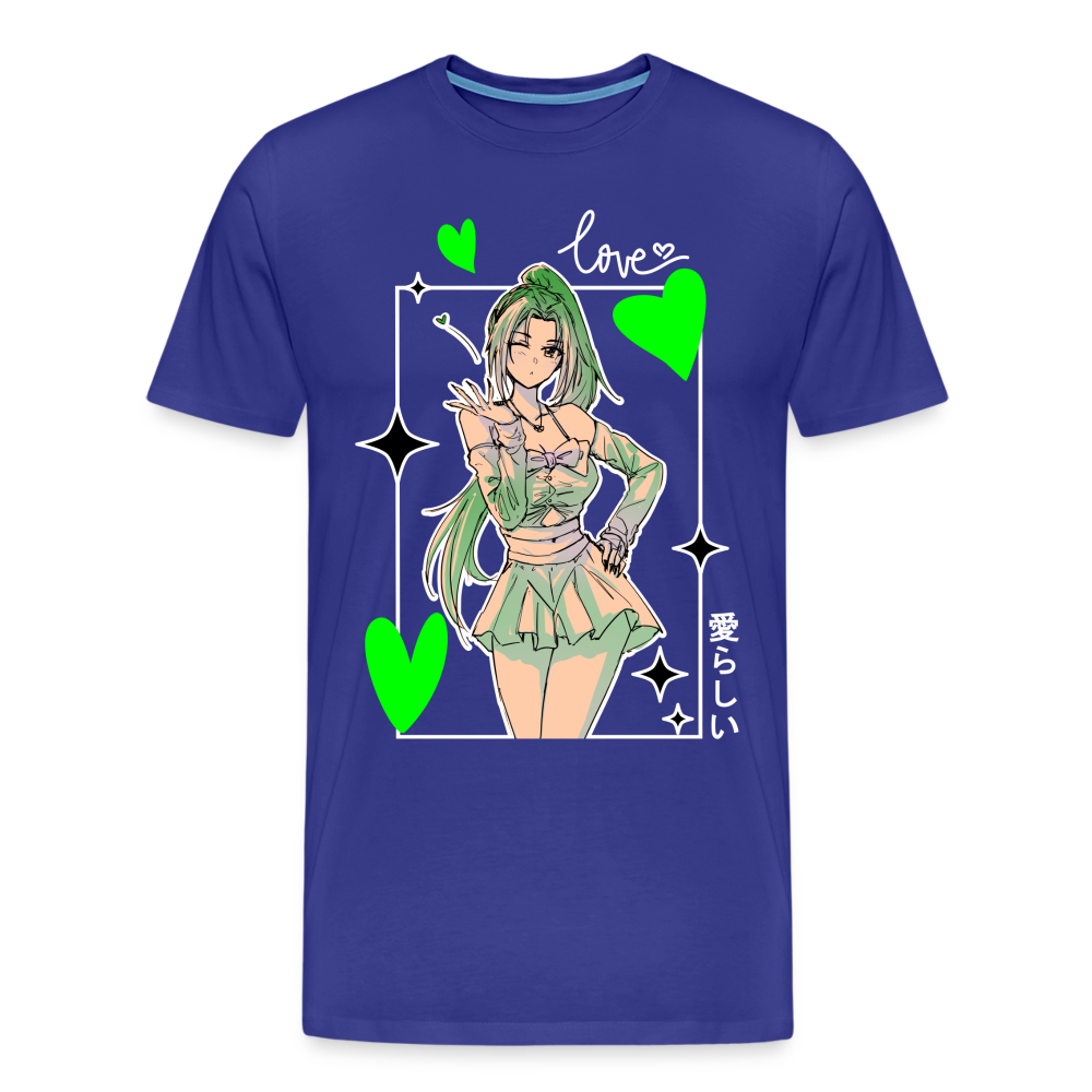 Lovely Waifu - Premium T-Shirt - royal blue