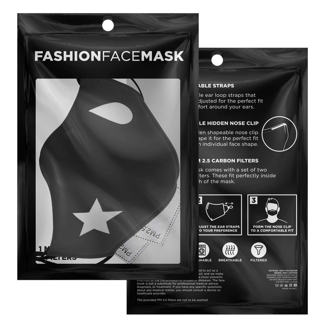 White Tear Premium Fashion Mask