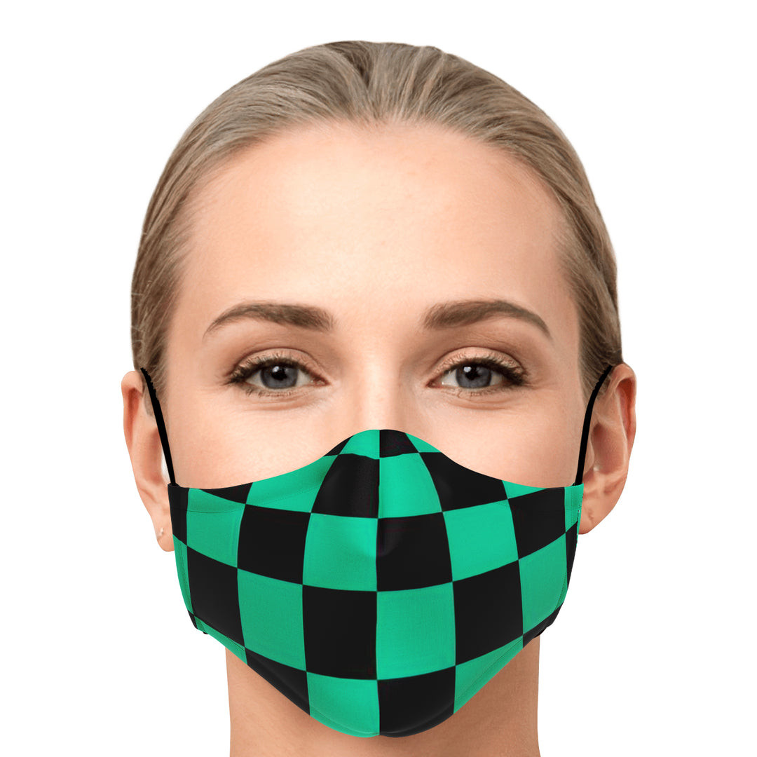 Checkboard Premium Fashion Mask