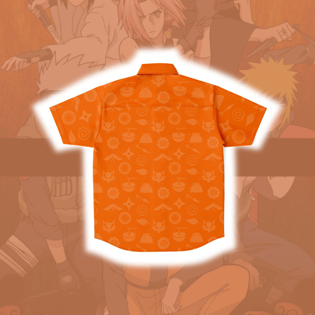 Ninja Fox Button Shirt