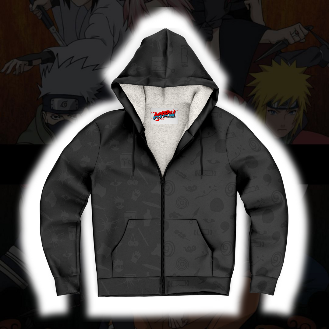 Ninja Friends (Dark) Fleece Hoodie