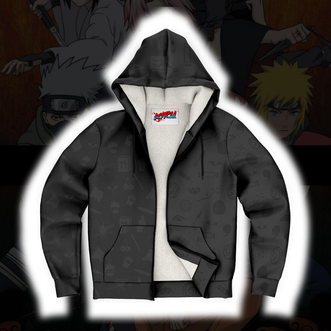 Ninja Friends (Dark) Fleece Hoodie