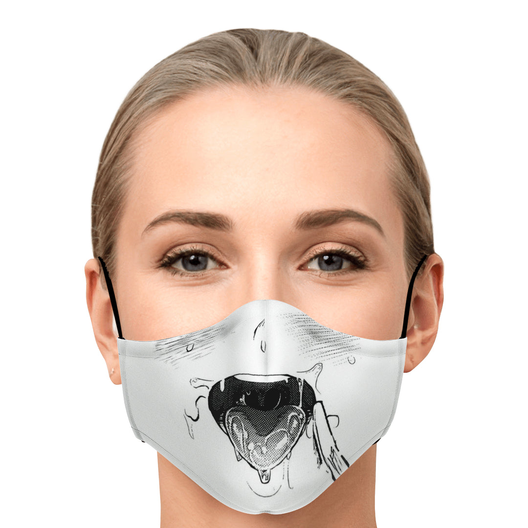 Ahegao Anime Mouth Premium Fashion Mask