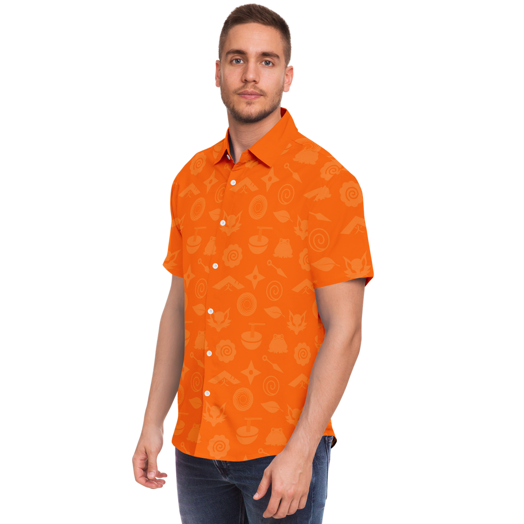 Ninja Fox Button Shirt