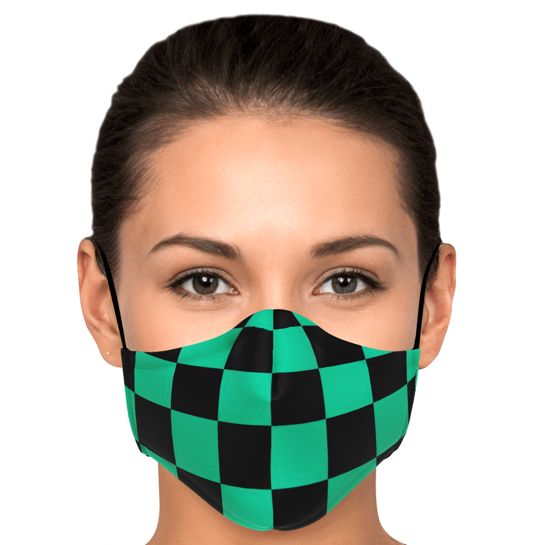 Checkboard Premium Fashion Mask