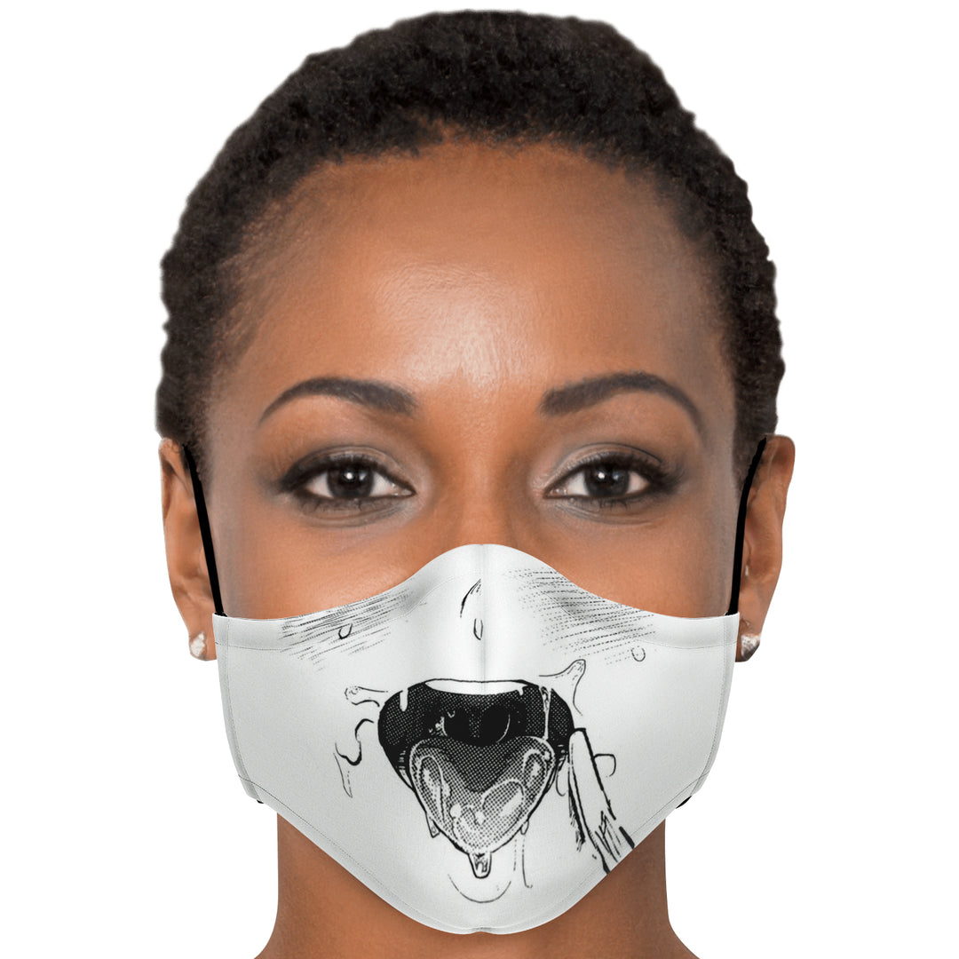 Ahegao Anime Mouth Premium Fashion Mask