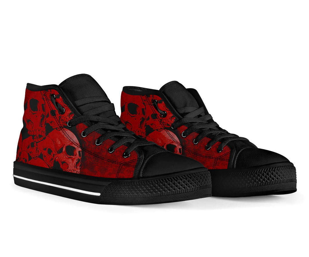 Red Skull High Tops